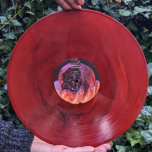 Greenness - Honeymoons Limited Edition 12" Vinyl in Red Eco-Mix